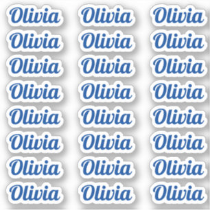 Creëer Uw Eigen Moderne Aangepaste Naam van het Ma Sticker