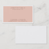 Creëer Uw eigen, moderne, eenvoudige legant Visitekaartje (Voorkant / Achterkant)