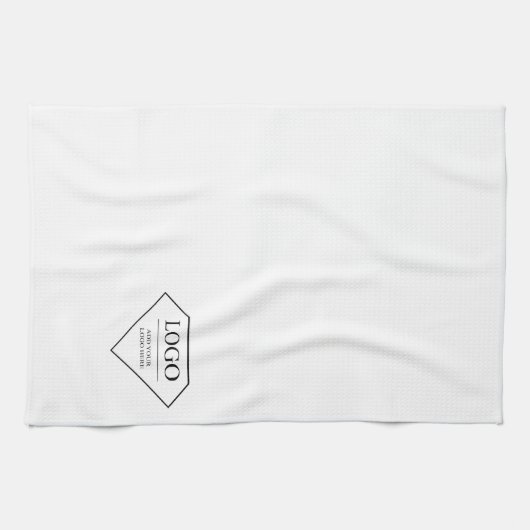 Creëer uw eigen moderne fotocollage bloem theedoek (Horizontaal)