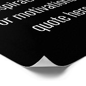 Creëer Uw eigen  moderne Inspirerend prijsopgave Poster (Hoek)