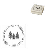 Creëer Uw eigen moderne ronde Rubberstempel (Gestempeld)