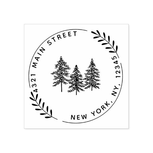 Creëer Uw eigen moderne ronde Rubberstempel (Afrduk)