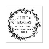 Creëer Uw eigen moderne ronde Zelfinktende Stempel (Design)