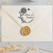 Creëer Uw eigen moderne ronde Zelfinktende Stempel