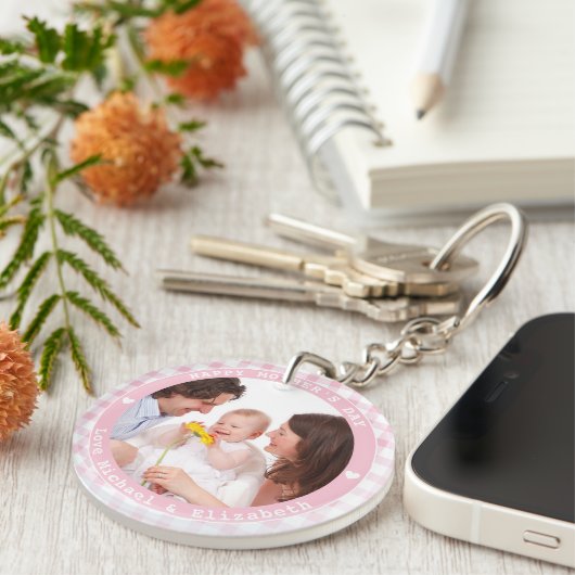 Creëer Uw eigen Moederdag Foto Sleutelhanger (Voorkant Rechts)