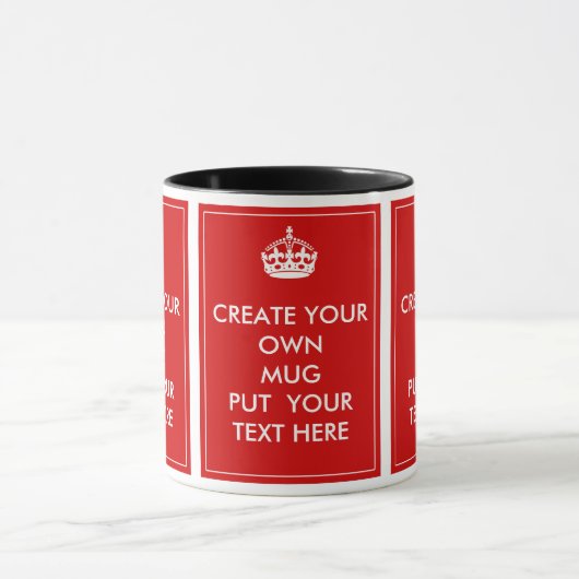 Creëer Uw eigen Mok (Midden)