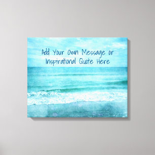 Creëer Uw eigen Motivatie Inspirerend prijsopgave Canvas Afdruk