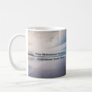 Creëer Uw eigen Motivatie Inspirerend prijsopgave Koffiemok