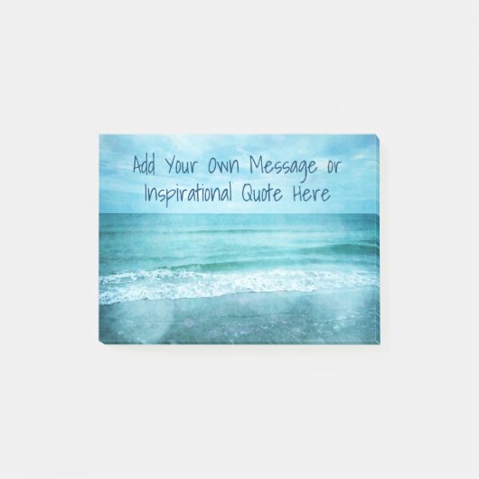 Creëer Uw eigen Motivatie Inspirerend prijsopgave Post-it® Notes (Voorkant)