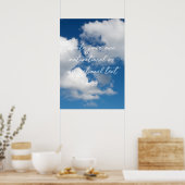 creëer uw eigen motivatie of inspirerend tekst poster (Keuken)