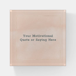 Creëer Uw eigen Motivatie offerte Blush Pink Gold