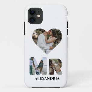 Creëer uw eigen Mr. en Mrs. Foto Matching koppels iPhone 11 Hoesje