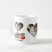 Creëer uw eigen Mr. en Mrs. Foto Matching koppels Koffiemok (Voorkant links)