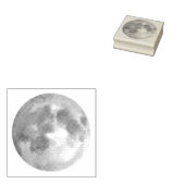 Creëer Uw eigen mystieke Volle Maan Rubberstempel (Gestempeld)