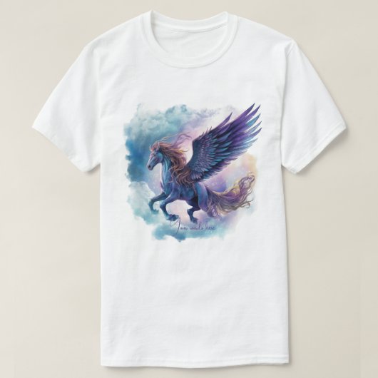 Creëer Uw eigen mythische Pegasus T-shirt (Design voorkant)