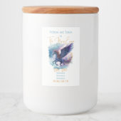 Creëer Uw eigen mythische Pegasus Voedselcontainer Etiket (Voorkant)