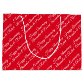 Creëer Uw eigen naam Jubileum Grote Cadeautas (Achterkant)