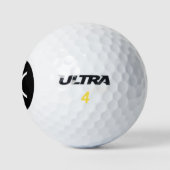 Creëer uw eigen naam Monogram Initialen Golfballen (Logo)