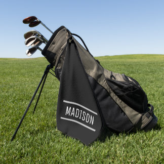 Creëer Uw eigen naam op maat Golfhanddoek