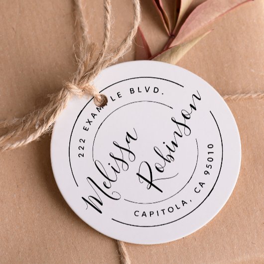 Creëer Uw eigen naam van het Manuscript van het Ad Zelfinktende Stempel