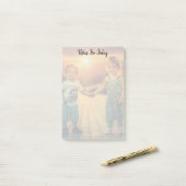 Creëer Uw eigen notities Volledige foto van de fam Post-it® Notes (Op bureau)