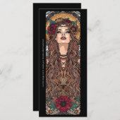 Creëer Uw eigen Nouveau Hedge Witch Bladwijzer Kaa (Voorkant / Achterkant)