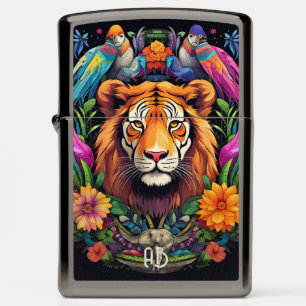 Creëer Uw Eigen Oerwoud Liger Totem Dier