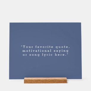 Creëer Uw eigen offerte Acryl Bord