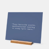 Creëer Uw eigen offerte Acryl Bord (Hoek)