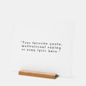 Creëer Uw eigen offerte Acryl Bord (Hoek)