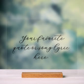 Creëer Uw eigen offerte Acryl Bord (Neutraal)