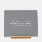 Creëer Uw eigen offerte Acryl Bord (Voorkant)