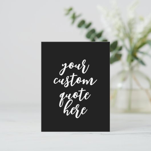 Creëer Uw eigen offerte Briefkaart (Staand voorkant)