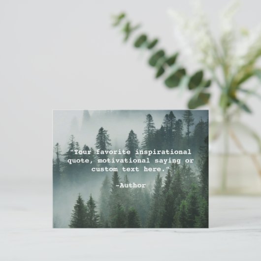 Creëer Uw eigen offerte Briefkaart (Staand voorkant)