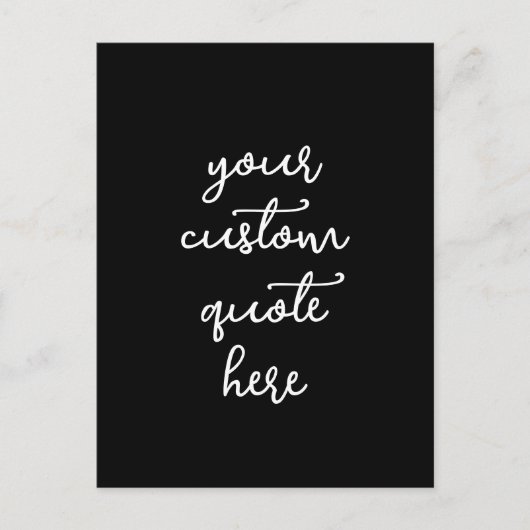 Creëer Uw eigen offerte Briefkaart (Voorkant)