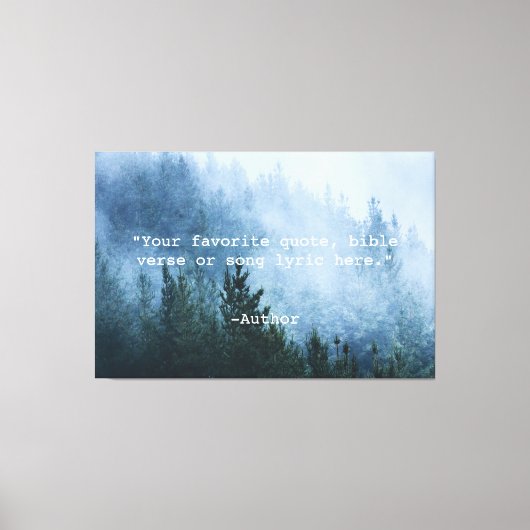 Creëer Uw eigen offerte Canvas Afdruk (Voorkant)