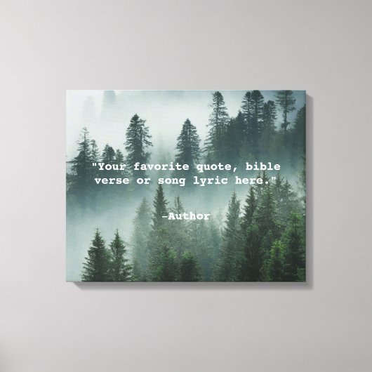 Creëer Uw eigen offerte Canvas Afdruk (Voorkant)