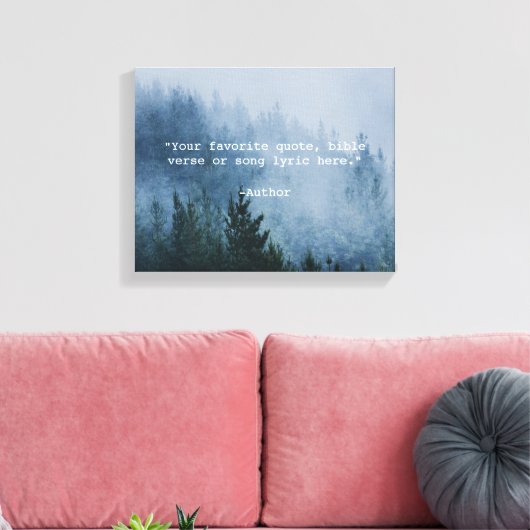 Creëer Uw eigen offerte Canvas Afdruk (Insitu (Woonkamer))