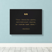 Creëer Uw eigen offerte Canvas Afdruk (Insitu (Houten vloer))