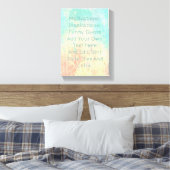 Creëer uw eigen offerte canvas afdruk (Insitu (Slaapkamer))