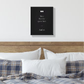Creëer Uw eigen offerte Canvas Afdruk (Insitu (Slaapkamer))