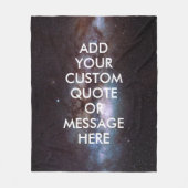 Creëer Uw eigen offerte Fleece Deken (Voorkant)