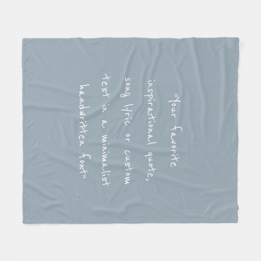 Creëer Uw eigen offerte Fleece Deken (Voorkant (Horizontaal))