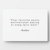 Creëer Uw eigen offerte Fotoplaat (voorkant)