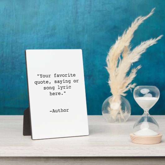 Creëer Uw eigen offerte Fotoplaat (Zijkant)