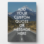 Creëer Uw eigen offerte Fotoplaat (voorkant)