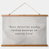 Creëer Uw eigen offerte Hangend Wandkleed (Voorkant)