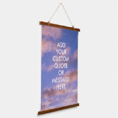 Creëer Uw eigen offerte Hangend Wandkleed (Gebogen)