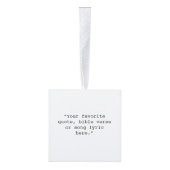 Creëer Uw eigen offerte Kubus Ornament (Rechts)