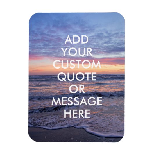 Creëer Uw eigen offerte Magneet (Verticaal)